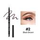 Black Silky Easy Long Lasting Color Eyeliner Set with Bloom Heads - Teleplus eyeliner silky easy color long lasting