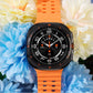 Black Vinyl Smart Watch with Bluetooth Calling Heart Rate and Waterproof Features - Teleplus smart watch bluetooth