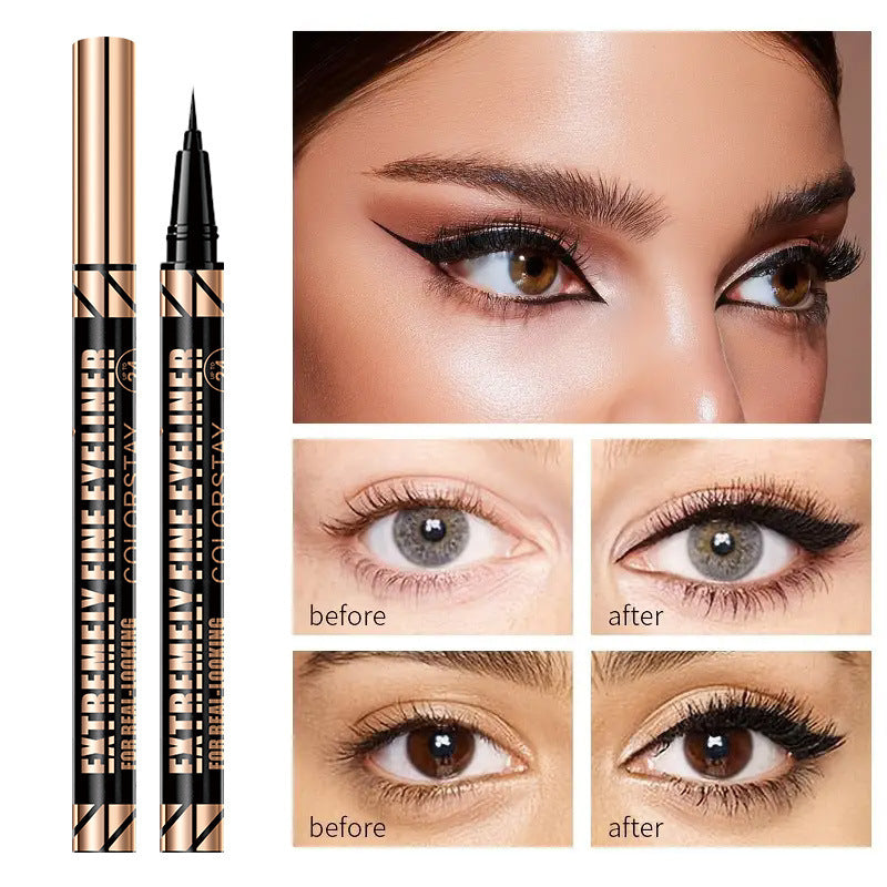 Black Waterproof Eyeliner CHF QZY-2103 for United States Market - Teleplus US united states chf eyeliner waterproof