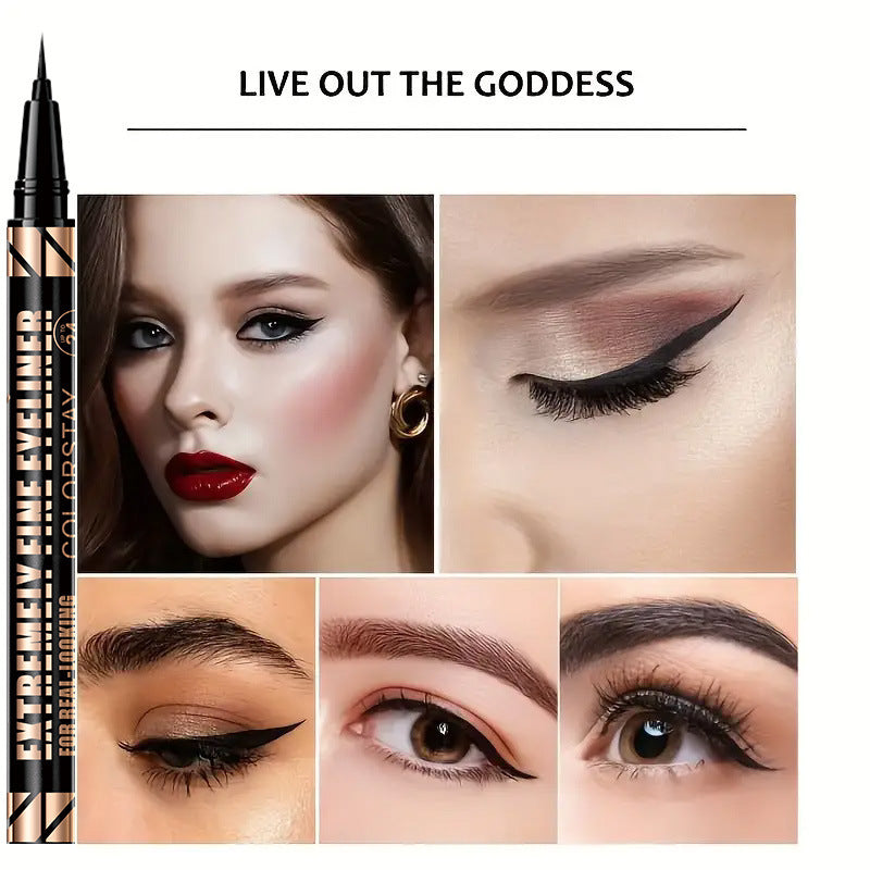 Black Waterproof Eyeliner CHF QZY-2103 for United States Market - Teleplus US united states chf eyeliner waterproof