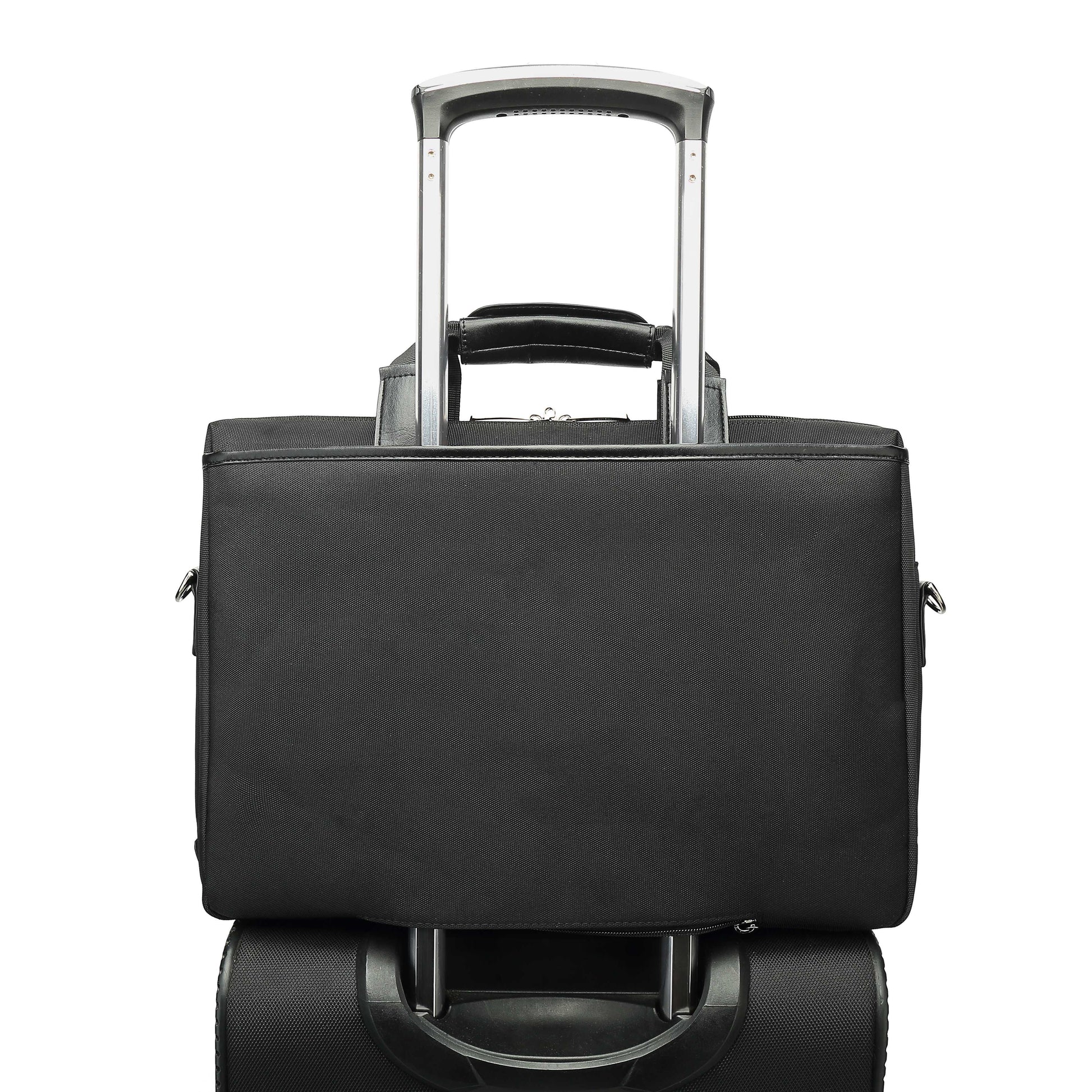 Black Waterproof Oxford Laptop and Tablet Bag with Soft Handle for iPad - Teleplus