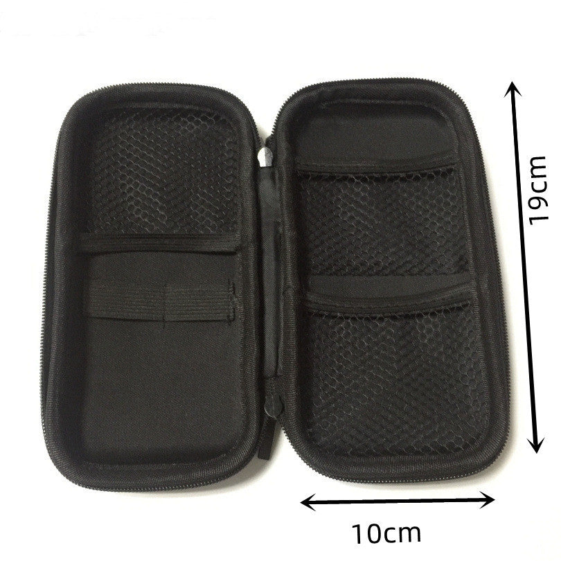 Black X6 Bags Waterproof EVA Accessory Case with Wallet for United States and CHF Smoking Set - New Pipo Bag