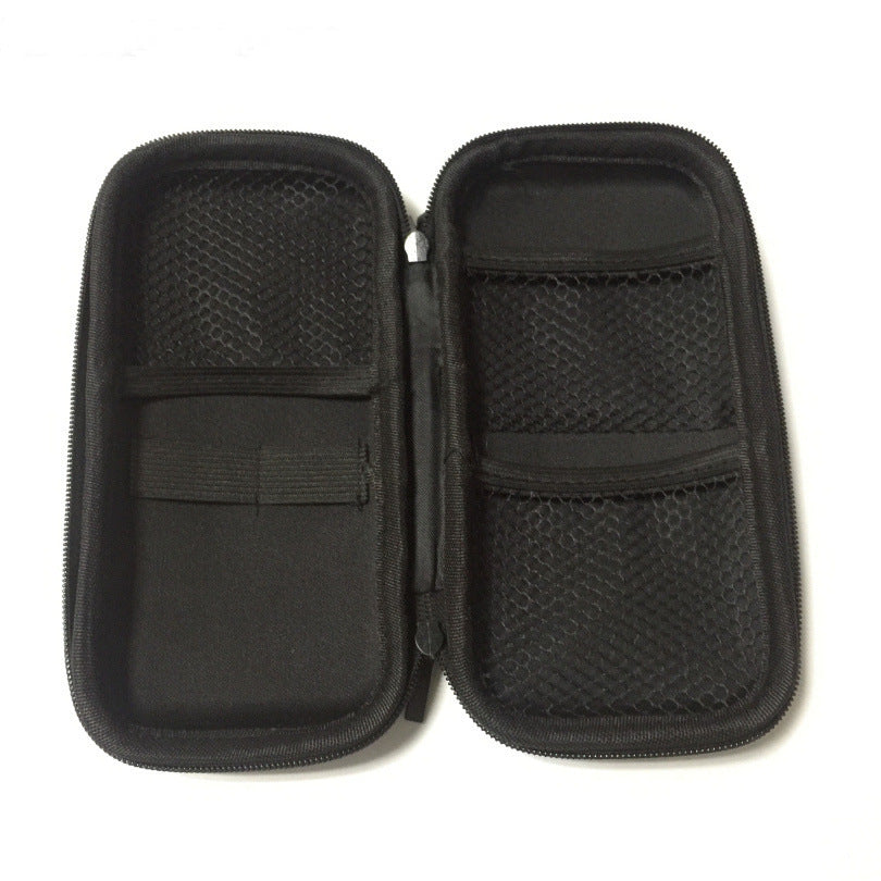 Black X6 Bags Waterproof EVA Accessory Case with Wallet for United States and CHF Smoking Set - New Pipo Bag