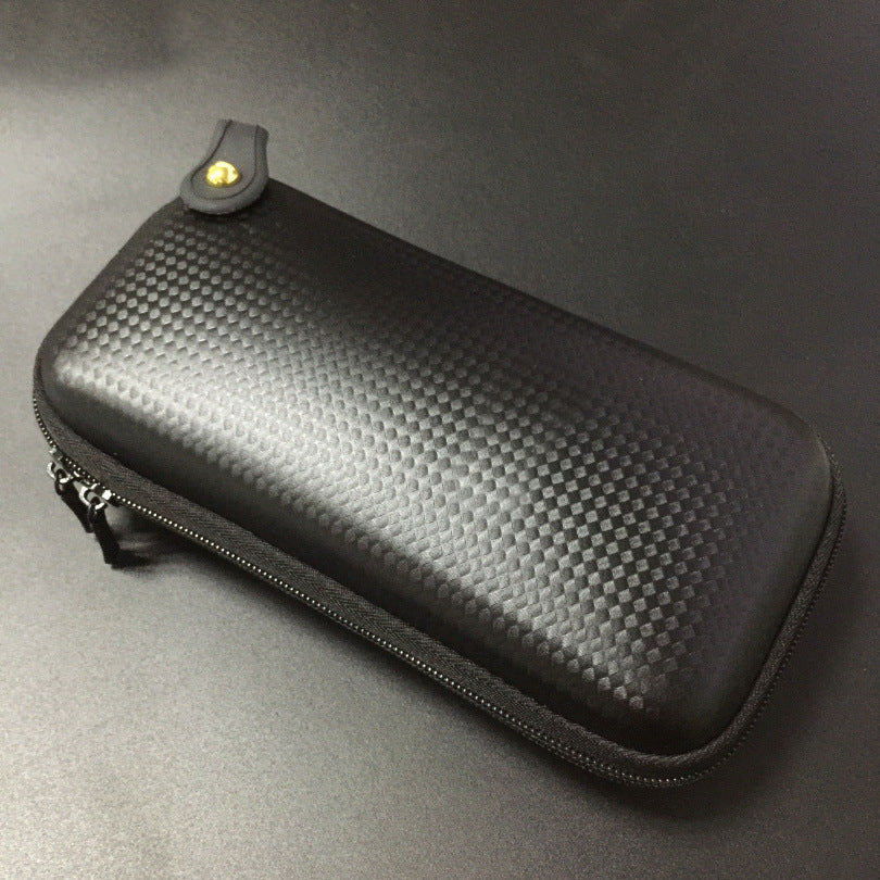 Black X6 Bags Waterproof EVA Accessory Case with Wallet for United States and CHF Smoking Set - New Pipo Bag