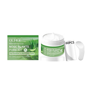 Blackhead Remover Nose Pore Plant Kit with Aloe and Tea Tree Oil - blackhead remover nose plants pore kit