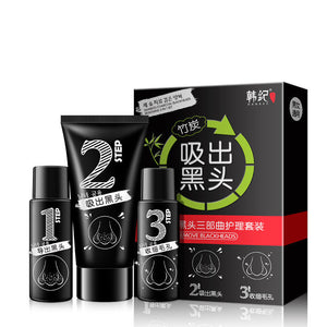 Blackhead Three-Step Curved Skin Care Set - Conquer Blackheads with Our Curved Skin Care Set