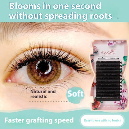 Blooming False Eyelashes with Naturally Dense Rows for Stunning Volume - naturally dense rows blooming false eyelashes