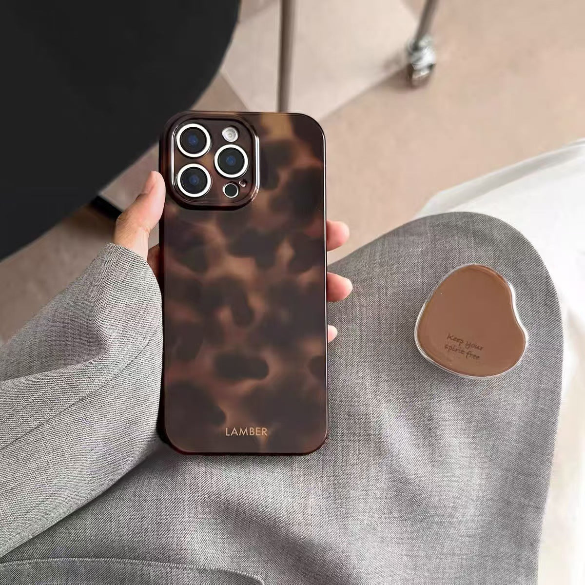 Blooming Leopard Print-Fine Hole Silicone Case for iPhone 12 13 14 Pro Max - pro max blooming leopard print-fine hole