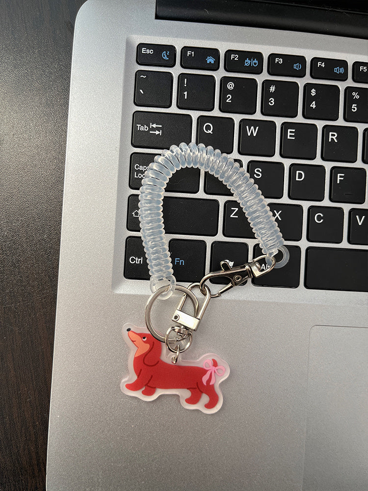 Blue Bottle Cap Sausage Wallet with Bow Pendant for United States Buyers - Wallet: A Delight united states chf