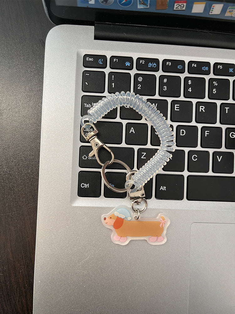 Blue Bottle Cap Sausage Wallet with Bow Pendant for United States Buyers - Wallet: A Delight united states chf