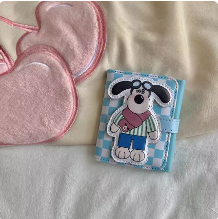 Blue Bottle Cap Sausage Wallet with Bow Pendant for United States Buyers - Wallet: A Delight united states chf