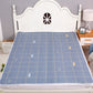Blue Plaid Washable Urine Isolation Pad for Household Elderly Waterproof - Teleplus household elderly waterproof