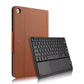 Bluetooth Keyboard Case for M5 Pro 10.8 Leather Cover Black or Brown - Teleplus bluetooth keyboard