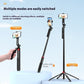 Bluetooth Live Quadrupod Selfie Stick with Remote Control and Rechargeable Battery - Teleplus bluetooth live quadrupod