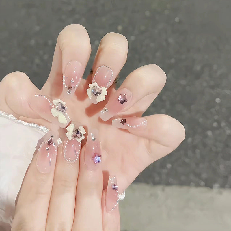 Blush Cat Eye Nail Patches Assorted Designs for United States Customers - blush cat eye nail patch united states