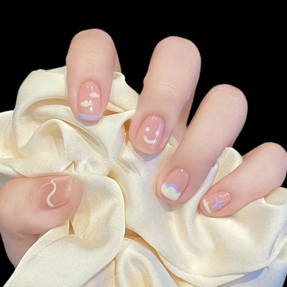 Blush Cat Eye Nail Patches Assorted Designs for United States Customers - blush cat eye nail patch united states