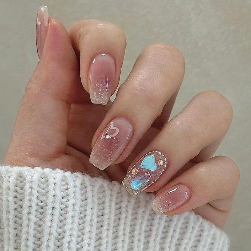 Blush Cat Eye Nail Patches Assorted Designs for United States Customers - blush cat eye nail patch united states