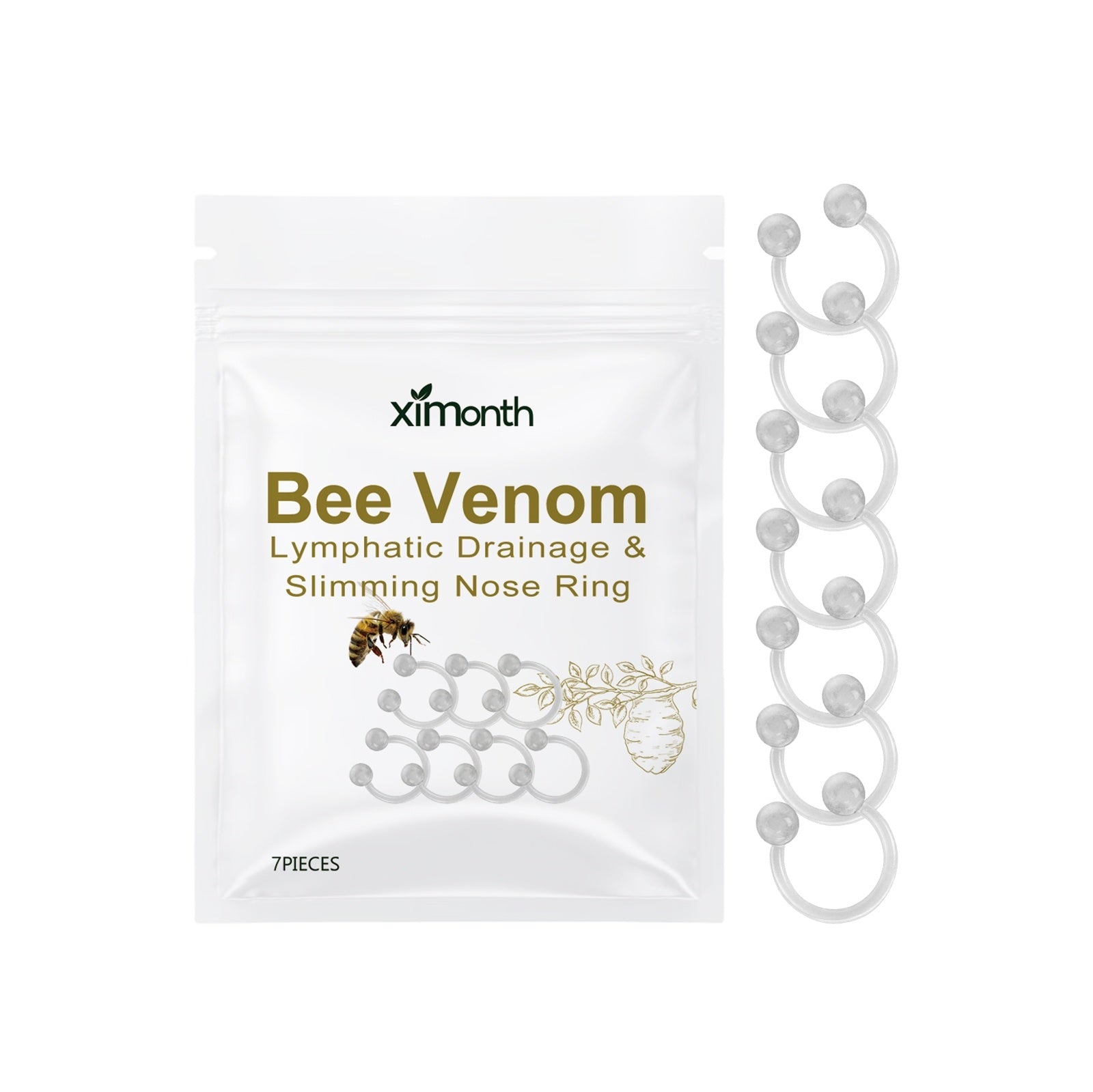 Purification Nose Ring 7 Pieces Body Detoxification Mask Patches - Detox Your Life With 7Pieces purification nose ring