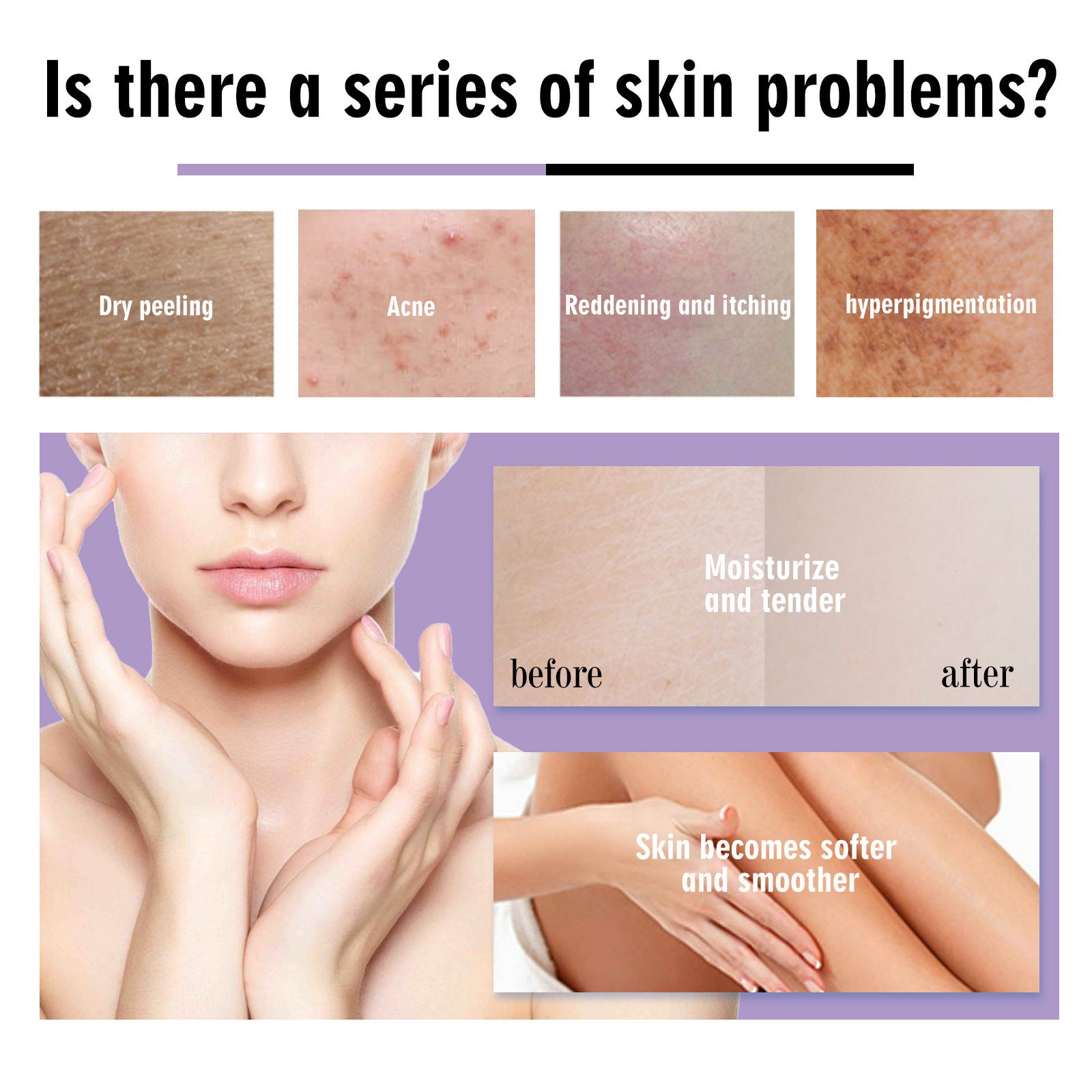 Body Massage Oil with Firming Skin Benefits 30ml Natural Oils - Teleplus