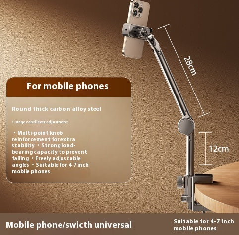 Bold Metal Universal Folding Vertical Cantilever for Phones and Tablets - Teleplus bold metal universal folding