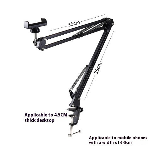 Bold Metal Universal Folding Vertical Cantilever for Phones and Tablets - Teleplus bold metal universal folding