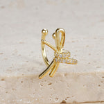 Electroplating Gold and Silver Bow Earrings for Women in the United States - That Make You Feel Like a Queen united
