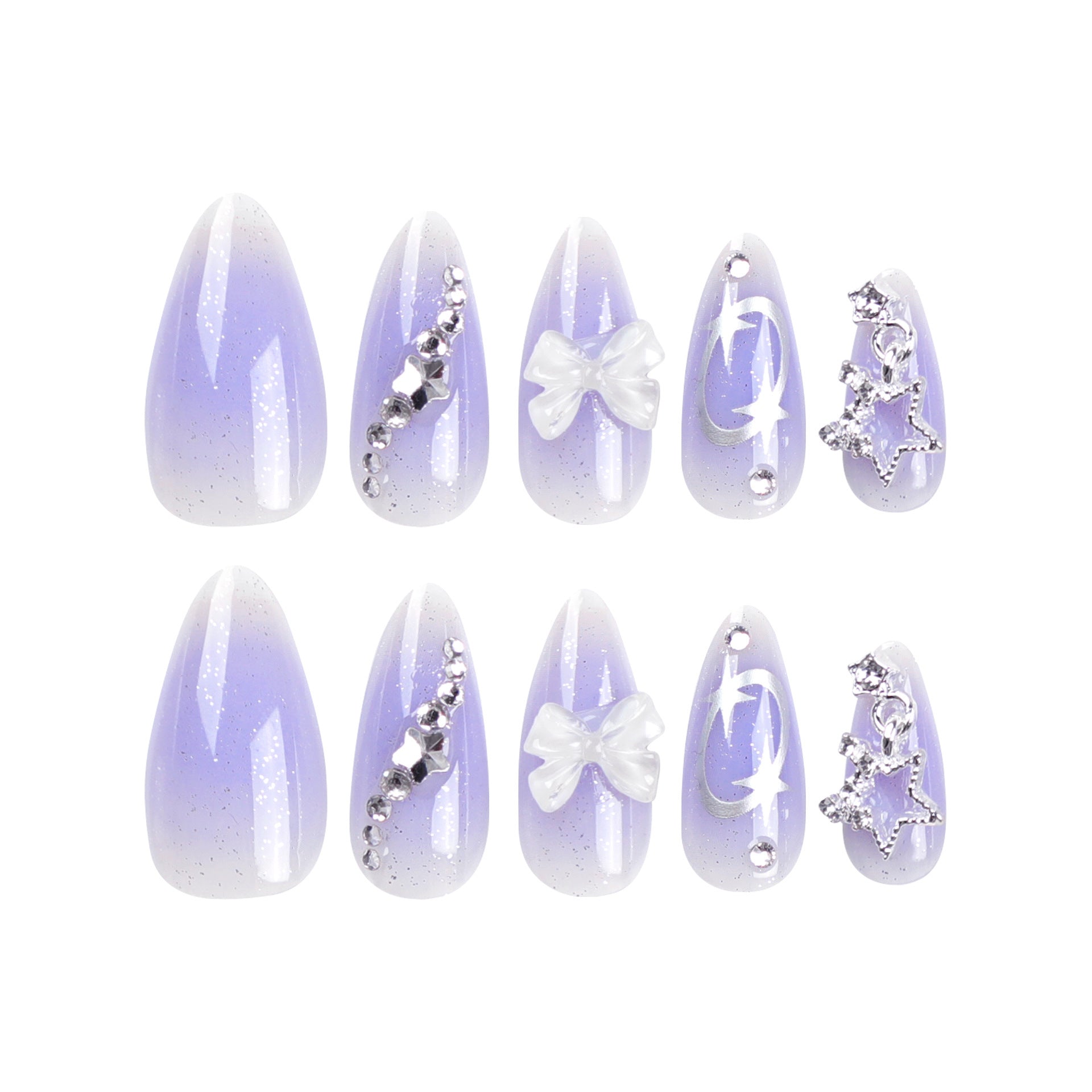 Bow JP2826 Nail Tip with Wear and Asterism - Teleplus Tips asterism wear nail tip bow