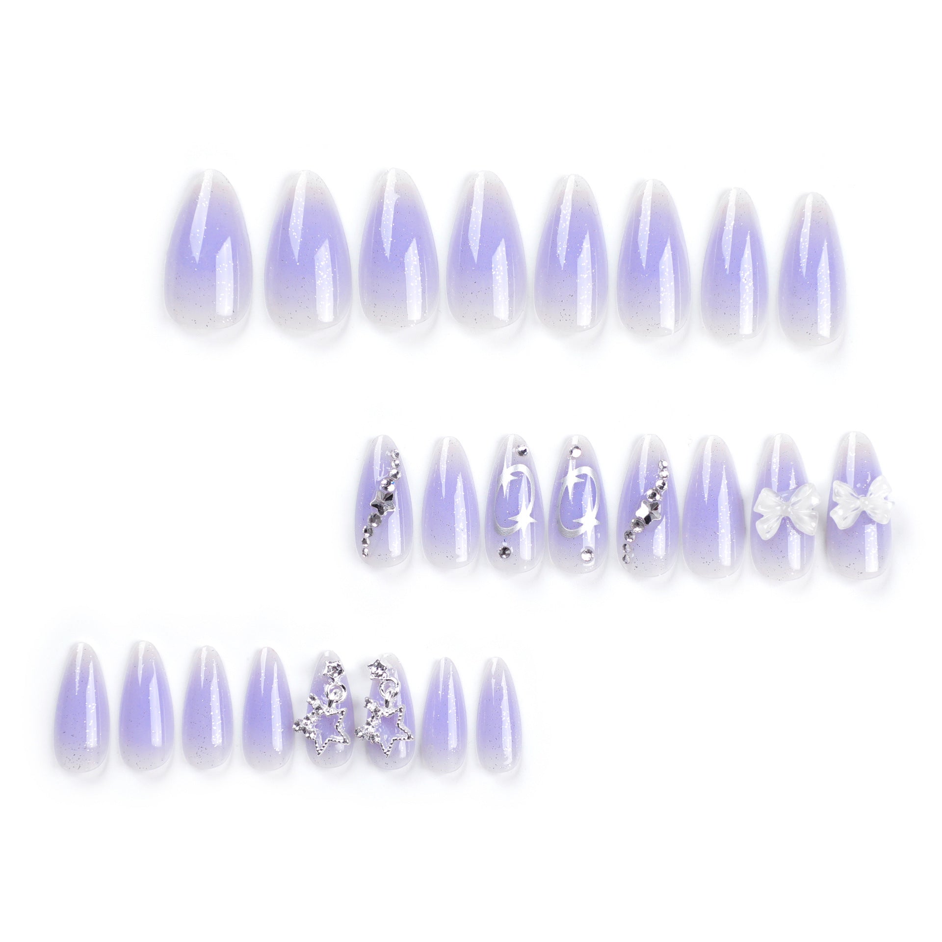 Bow JP2826 Nail Tip with Wear and Asterism - Teleplus Tips asterism wear nail tip bow