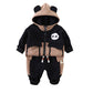 Boys And Girls Casual Fleece-lined Two-piece Suit - Panda Polar Fleece Two-Piece for Cozy Tiny Humans