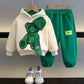 Boys’ And Girls’ Suit Fashionable Children’s Clothing Spring And Autumn Sports Sweater - Fashionable Kids