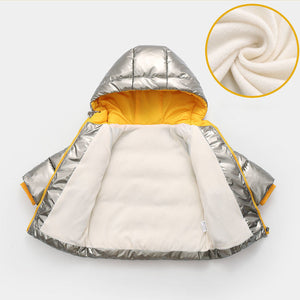 Boys Winter Clothes Thickened Cotton Casual Shirt for Middle-aged and Older Children - Kids boys winter clothes