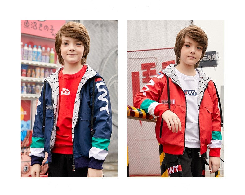 Boys Winter Jacket for Middle and Small Children in the United States - united states chf boys jacket