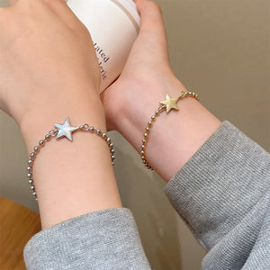 Bracelet Female Kuchao Hip Hop Cold Five-pointed Star - Bracelet Female Kuchao Hip Hop Star Design Jewelry