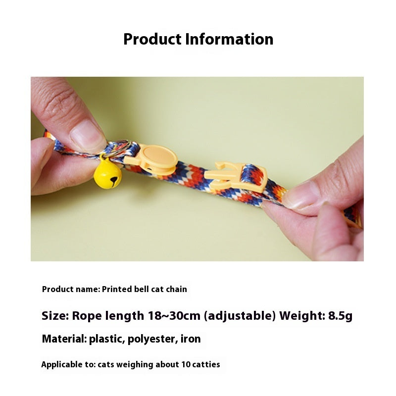 Breakaway Cat Collar Dark Night Mirror Flower Four Seasons Adjustable Safety - dark night mirror flower four seasons