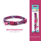 Breakaway Cat Collar Dark Night Mirror Flower Four Seasons Adjustable Safety - dark night mirror flower four seasons