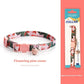 Breakaway Cat Collar Dark Night Mirror Flower Four Seasons Adjustable Safety - dark night mirror flower four seasons