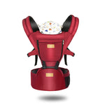 Breathable Baby Carrier with Waist Stool for 0-48 Months and All Seasons - Tiny Adventures breathable baby carrier