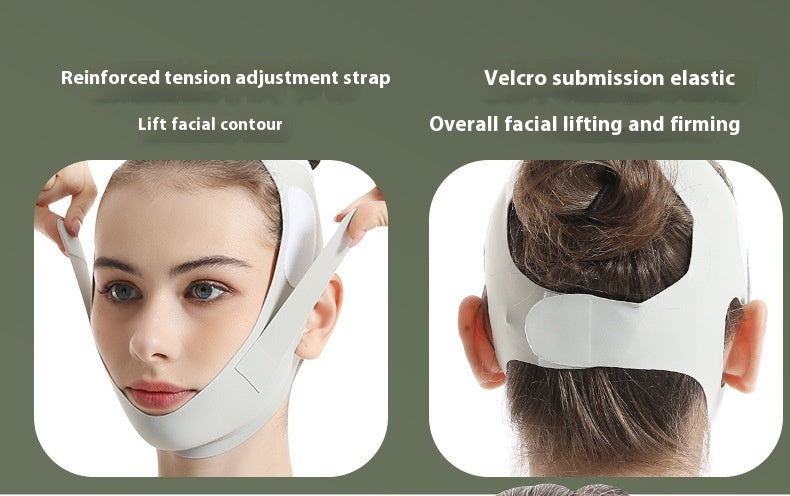 Breathable Bandage Lift Firming Face Mask for Cool Skin and Thinning - a Without Sagging breathable bandage lift