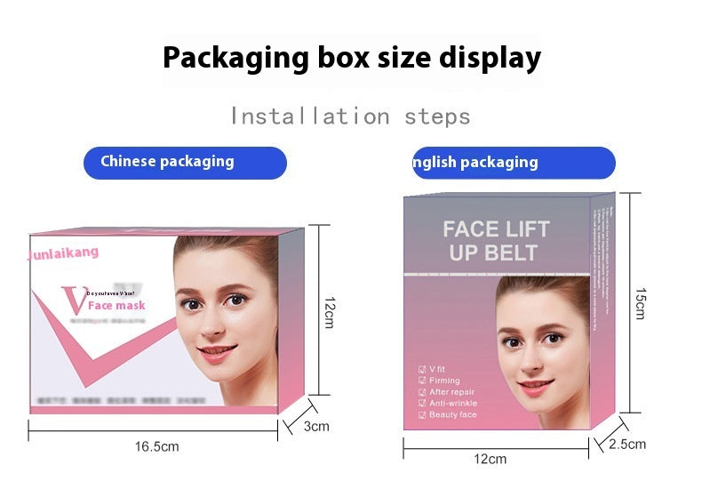 Breathable Bandage Lift Firming Face Mask for Cool Skin and Thinning - a Without Sagging breathable bandage lift