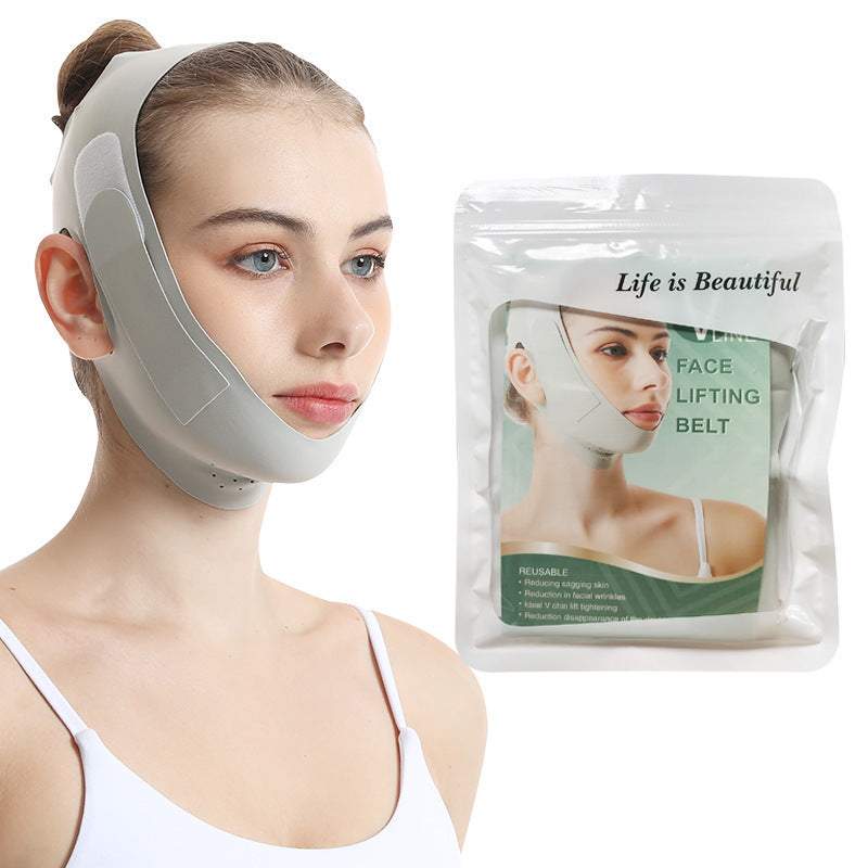 Breathable Bandage Lift Firming Face Mask for Cool Skin and Thinning - a Without Sagging breathable bandage lift