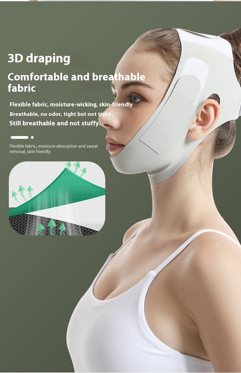 Breathable Bandage Lift Firming Face Mask for Cool Skin and Thinning - a Without Sagging breathable bandage lift
