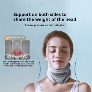 Breathable Bionic Neck Support for Cervical Vertebra Care and Avoiding Leaning - Teleplus cervical vertebra care
