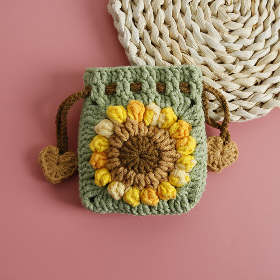 Breathable Snow Wool Flowers Lining for Women Suitable in the United States - Sunflower Purse: A Floral Bargain