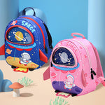 Breathable Trend Astronaut Kindergarten Anti Lost Backpack - Breathable Rocket Backpack for Tiny Space Explorers