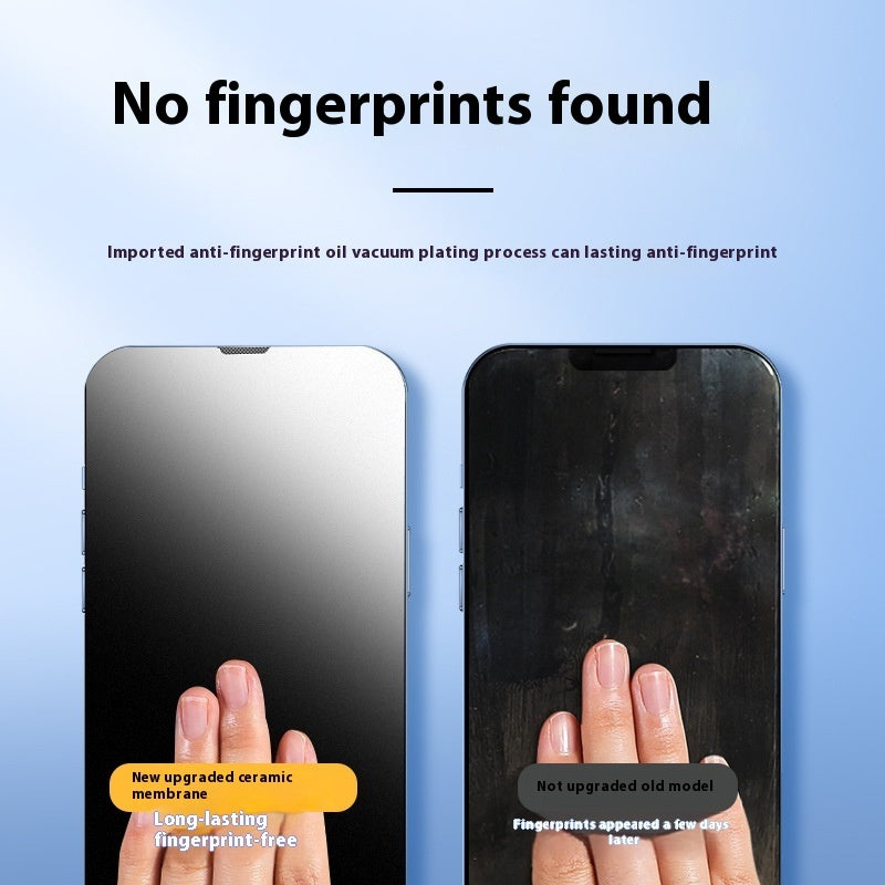 Bright Edge Diamond Frosted Matte Tempered Film for Apple 16 Series - matte tempered film