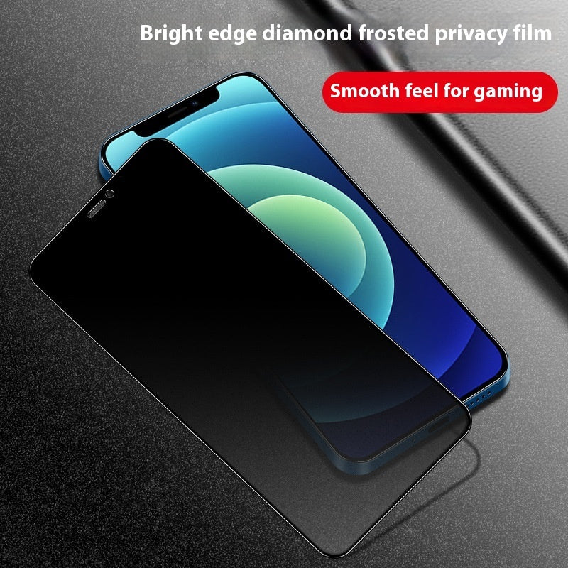 Bright Edge Diamond Frosted Matte Tempered Film for Apple 16 Series - matte tempered film