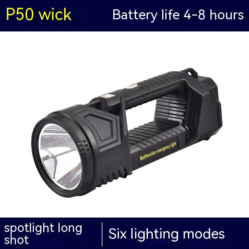 Bright Outdoor Flashlight with Long-Lasting Strong Light Charging Options - Teleplus strong light charging bright