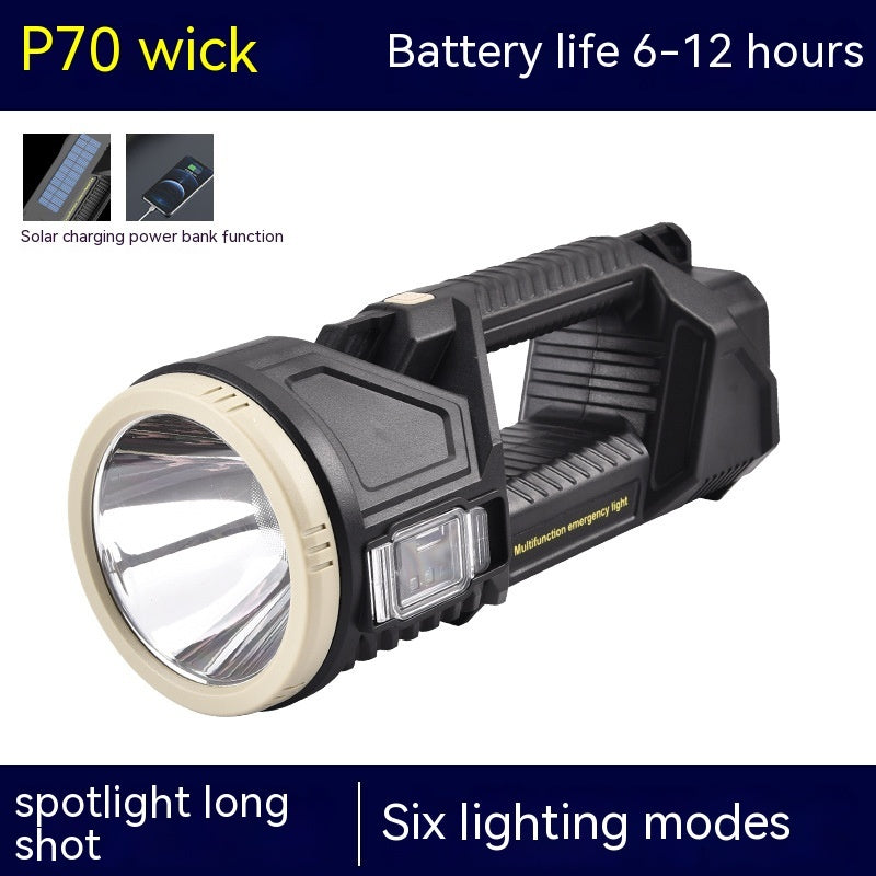 Bright Outdoor Flashlight with Long-Lasting Strong Light Charging Options - Teleplus strong light charging bright