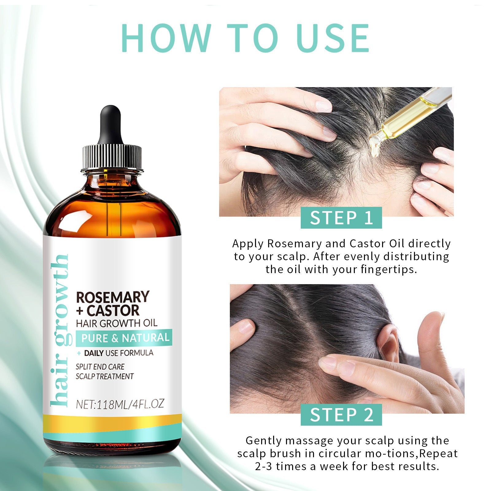 Bright Yellow Strong Hair Color with Treatment Oil and Massage Brush - Buy