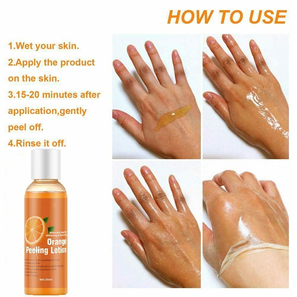 Brightening Exfoliating Gel with Dead Skin Remover for Instant Cell Removal - Results instant exfoliating dead skin
